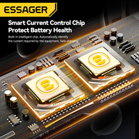 ESSAGER ES-CC12 Chargeurs de voiture USB universels 2 ports 30W Type C pour ordinateur portable avec logo personnalisé pour smartphone