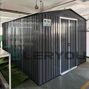 أرمورشيلد إطار معدني للخدمة الشاقة في الهواء الطلق سقيفة تخزين مقاومة للماء بدون أداة تجميع مرآب آمن متين للمناظر الطبيعية - Product Image 6