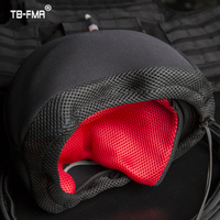 Sac de casque tactique de grande capacité pour sports de plein air, vente en gros d'usine FMA, maille 4 mm d'épaisseur, noir, 135 g, housse de chasse TB1351