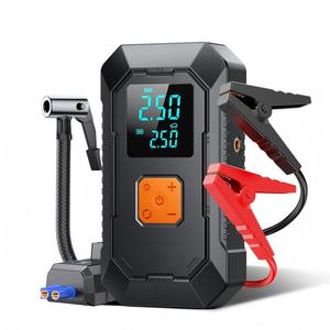 Compresor de Aire Portátil para Emergencias en el Automóvil, Inflador de Neumáticos, 150 PSI, Arrancador de Coches con Luz LED y Banco de Energía - Product Image 1