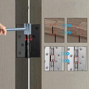 Set di 2 pezzi chiave per la riparazione della cerniera della porta chiave per aggiornare la chiave chiave chiave - Product Image 4