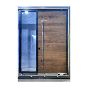 Porta Blindata Moderna CHANGYI, Porta di Sicurezza Esterna in Alluminio con Design Pivot, Porta d'Ingresso in Alluminio - Product Image 6