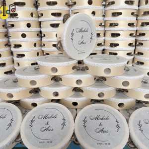 Tambourin de mariage de 6 pouces, instrument de musique d'église, tambourin en gros, tambourin à main, prix de gros - Product Image 5