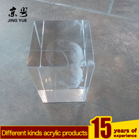 Premio de Cristal Acrílico 3D con Foto, Grabado Láser UV, Ecológico, Moderno, de Lujo, Personalizado, Resistente al Agua