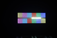 Luz de discoteca estroboscópica RGBW a prueba de agua de 250W Control preciso DMX512, solución de iluminación LED duradera Parques temáticos Entretenimiento