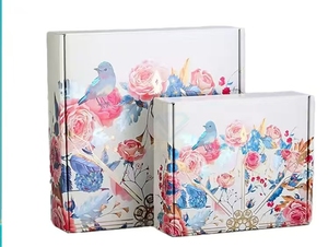 Có Thể Tái Chế Tùy Chỉnh In Kim Loại Bao Bì Trang Phục Hộp Các Tông Cho Vận Chuyển Quà Tặng Giày <span class=keywords><strong>Hat</strong></span> Giấy Ngân Hàng Hộp Bưu Phẩm - Product Image 5