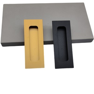 Concealed Aluminum Alloy Drawer Handle Rectangle Minimalist Design Easy Installation Cabinet Furniture Handle - Product Image 4