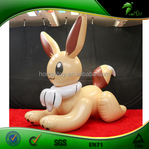 Linda Mascota Inflable de Conejo Eevee de Dibujos Animados para Fanáticos del Anime, Cosplay y Fiestas - Product Image 1