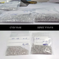100% Diamantprüfer-geprüfte, im Labor gezüchtete HPHT CVD Melee-Diamanten 0,8~4,8mm Kleine Größe Laborgezüchtete Diamanten Großhandel