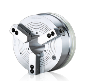 Mandrino di potenza a 3 griffe serie V <span class=keywords><strong>VA</strong></span> <span class=keywords><strong>Auto</strong></span> Strong senza foro passante per tornitura e lavorazione CNC - Product Image 4