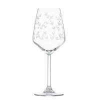 Service de table Joy, feuilles gravées, ensemble de verres de Noël, nouveau design pour la location et la vente de mariage