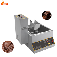 Machine à tempérer le chocolat commerciale à mélange continu de petite taille, fournie par l'usine, machine à fabriquer le chocolat