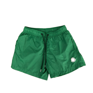 Short de sport mi-long pour homme en toile respirante à taille élastique tricotée, séchage rapide, couleur unie, pour la vente en gros - Product Image 1