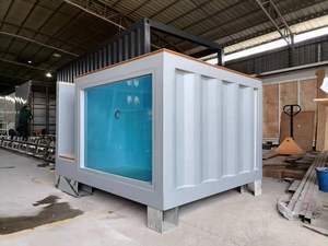 <span class=keywords><strong>Piscina</strong></span> Modular Prefabricada en Contenedor, <span class=keywords><strong>Piscina</strong></span> Infinita para Exteriores, <span class=keywords><strong>Piscina</strong></span> Inflable Comercial Resistente, Apta para Niños, para Montaña y <span class=keywords><strong>Bosque</strong></span> - Product Image 4