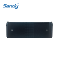 Vente directe usine Sandy Audio Enceinte Line Array passive bidirectionnelle double 12 pouces en contreplaqué de bouleau 1000W pour sonorisation professionnelle extérieure