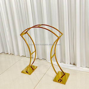 Furun Wedding Cake Stands Plinthe en acier inoxydable Piédestal Cylindre Dessert Table pour événement Party Decor - Product Image 6