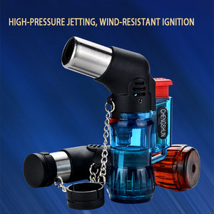 Encendedor de <span class=keywords><strong>Gas</strong></span> para Camping, Diseño Nuevo, Recargable, Estilo Americano, Accesorio para Fumar, Venta al Por Mayor - Product Image 3
