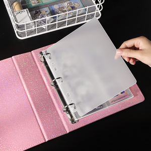 แฟ้มพลาสติกพีวีซีใสมีกระเป๋า1 2 4ซิปปรับแต่งโลโก้ได้ A5ขนาด A6ซองแฟ้มกระเป๋า<span class=keywords><strong>เงินสด</strong></span>ใส - Product Image 3