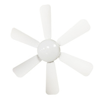 Vente en gros 16.5 "petits ventilateurs de plafond avec lumières, 3 couleurs à intensité variable et 3 vitesses ampoule ventilateur à visser dans le ventilateur de plafond pour bureau à domicile