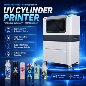 Stampante UV 3D a cilindro rotante Baysoon per bottiglie e bicchieri, con verniciatura a 360 gradi e stampa senza soluzione di continuità - Product Image 1