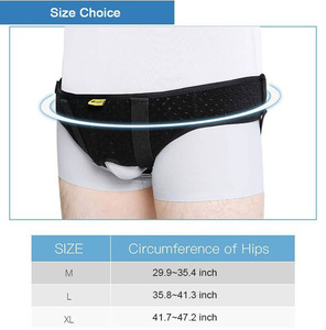 แผ่นรองรับขาหนีบสำหรับผู้ใหญ่แผ่นรองสำหรับกู้คืนที่ถอดออกได้แผ่นรองไส้เลื่อนที่ระบายอากาศได้ - Product Image 2