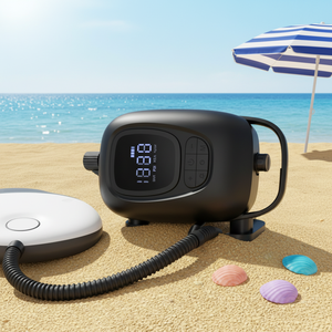 Bomba <span class=keywords><strong>de</strong></span> SUP Inalámbrica Stermay <span class=keywords><strong>de</strong></span> Último Diseño con Pantalla Digital <span class=keywords><strong>de</strong></span> PSI, Batería <span class=keywords><strong>de</strong></span> 5200 mAh, Resistente al Agua IP55 <span class=keywords><strong>para</strong></span> Tabla <span class=keywords><strong>de</strong></span> Paddle, Kayak y Tienda <span class=keywords><strong>de</strong></span> Campaña - Product Image 1