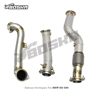 Tubo de Escape OEM Boska para M3/M4 G80/G82 M2 G87 S58 3.0T 2021-2024, Sistema de Escape de Acero Inoxidable de Flujo Libre para Automóviles de Calle - Product Image 6