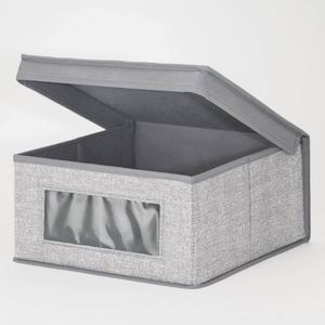 Nueva caja de almacenamiento plegable para el hogar con tapa de madera, estante de almacenamiento para maletero de coche, caja de organización para acampar al aire libre - Product Image 3