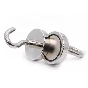 Krachtige Heavy Duty 100lbs Neodymium Pot Magneet Hanger Haak Magneet Voor Keuken Thuis