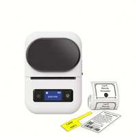 Mini Impresora Portátil Inalámbrica de Etiquetas de Transferencia Térmica Directa para Códigos de Barras y Etiquetas Adhesivas
