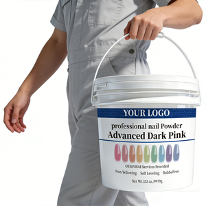 Polvo Acrílico Transparente para Uñas <span class=keywords><strong>en</strong></span> Envase de 1 kg, Venta al por Mayor, Logotipo Personalizado, Marca Privada, 46 Colores, Polvo Acrílico Rosa para Uñas - Product Image 2