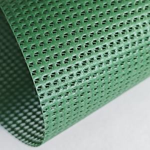 Tissu en maille de polyester enduit de PVC, couleur anti-UV, translucide, soudable, <span class=keywords><strong>pour</strong></span> porte de tente, ombrage extérieur, sac - Product Image 5