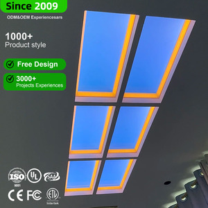 Simulador de <span class=keywords><strong>Techo</strong></span> Solar con Luz LED de Alta Luminosidad SMD2835 IP54, 6000K, Cielo Azul Artificial para Oficina y Hogar - Product Image 1