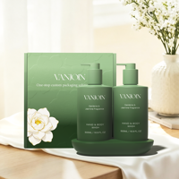Flacon de gel capillaire cosmétique de luxe 300 ml 500 ml avec pompe dorée, emballage pour shampoing, lotion, après-shampoing, OEM et boîte