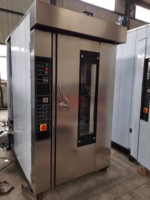 Four à pâtisserie rotatif commercial en acier inoxydable, grande capacité, 16/32/64 plateaux, électrique/gaz |   OEM/ODM