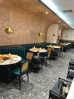 Ensemble de restaurant Western à thème Booth Hotel Dining Bar Catering Shop Restaurant Coffee Shop Sofa Combinaison table et chaise