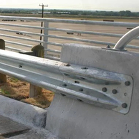 Barrière de sécurité routière Dachu Highway W Beam, embout de barrière anti-collision en forme de queue de poisson, acier inoxydable anti-corrosion, type S, barrières de circulation galvanisées à chaud