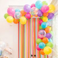 Kit d'arche de ballons et guirlandes, toile de fond à suspendre, piñata pour baby shower, anniversaire d'enfants, Halloween, Noël, Pâques, Diwali