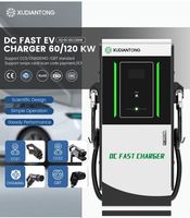 Estación de Carga Rápida para Vehículos Eléctricos de 60kW 400kW para Exteriores, para Flotas y Estacionamientos Públicos