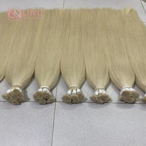 Precio al por mayor de calidad superior Remy humano extensión a granel cutícula cruda alineada pelo, Natural a granel cabello humano - Product Image 2