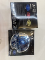 Mini Dron de 4 Ejes con Sensor Infrarrojo, Control Remoto con Gota de Agua y Cable USB, Azul