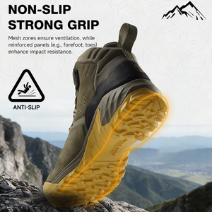 Bottes de randonnée sur neige et terrain givré en caoutchouc EVA résistant à l'abrasion pour la vente en gros - Product Image 3