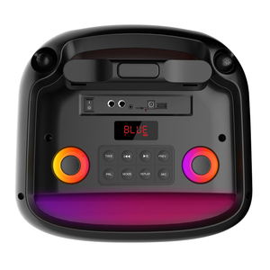 Subwoofer de graves activos de 35W con iluminación LED RGB, altavoces BT FM 2,1, caja de fiesta para cine en casa, bocina con batería para teléfono móvil - Product Image 6