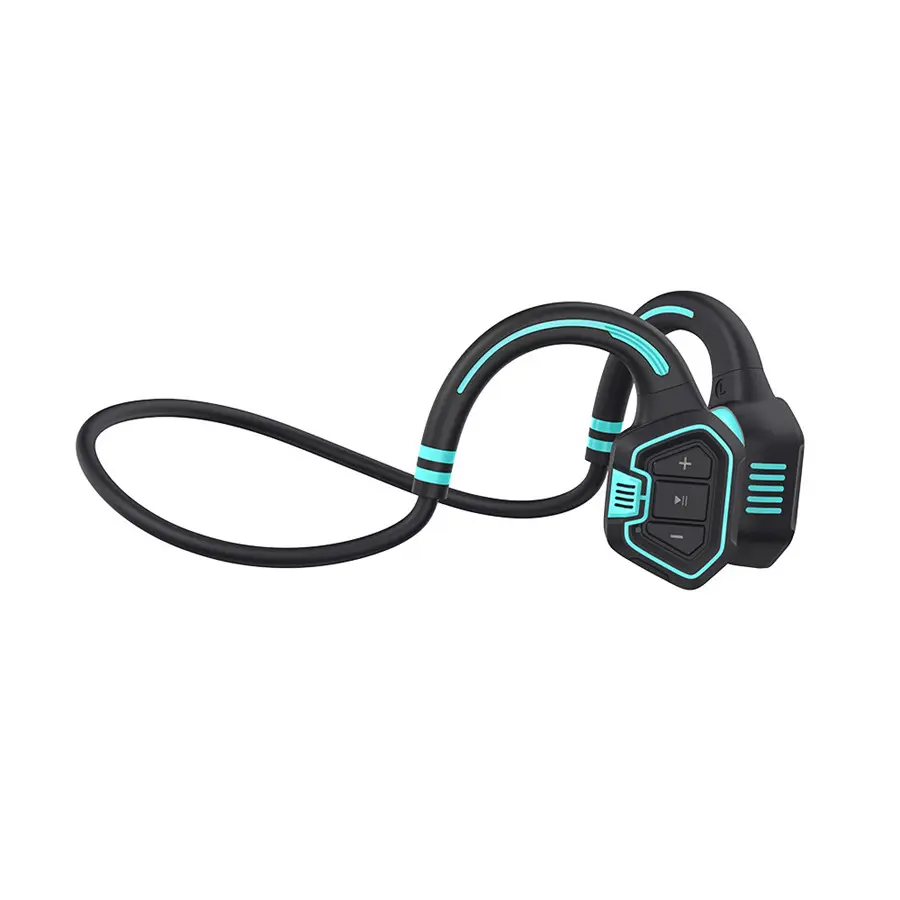 Bone Conduction Blue Tooth Headphone Wireless Sports Headset Built In 16G IP68 Waterproof MP3 Music Player Swimming Earphone