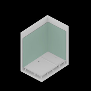 Full Set Prefab <strong>Bathroom</strong> System <strong>Ready</strong> to Install with Waterproof Wall Panels and High End Sanitary Ware Complete Solution - Product Image 4