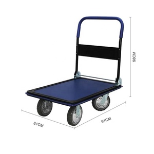 Produsen troli lipat penanganan furnitur truk tangan Platform bagasi kustom - Product Image 3