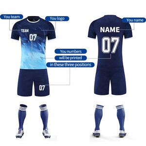 Maillots de football à séchage rapide Nouveaux uniformes de football Uniforme de football Vêtements de football Maillot de football - Product Image 2