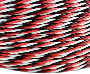 FUTABA Cable <span class=keywords><strong>de</strong></span> extensión servo <span class=keywords><strong>de</strong></span> <span class=keywords><strong>cobre</strong></span> <span class=keywords><strong>de</strong></span> PVC <span class=keywords><strong>de</strong></span> alta calidad 22AWG Cable trenzado con color personalizado para modelos RC - Product Image 3