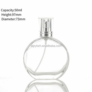 30ml portatile 50ml bottiglie di profumo di vetro Spray profumo pompa spruzzatore a caldo copertura galvanica imballaggio crema ricaricabile - Product Image 4