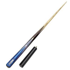 OMin Blue Bird 3/4 Taco <span class=keywords><strong>de</strong></span> billar <span class=keywords><strong>de</strong></span> <span class=keywords><strong>dos</strong></span> piezas para snooker chino, taco <span class=keywords><strong>de</strong></span> punta pequeña para billar Black Eight 10mm - Product Image 5
